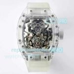 EUR Factory Swiss Richard Mille RM 56-02 Sapphire Tourbillon Watch 55mm